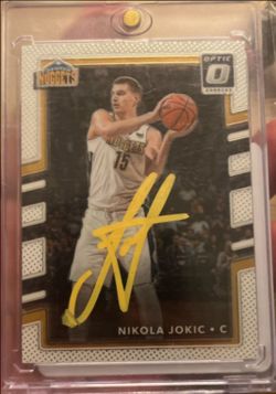 Nikola Jokic Authentic Autograph.
