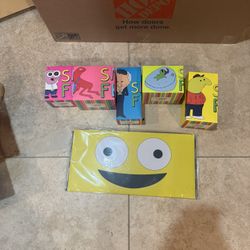 Smiling Friends NYCC 2025 Exclusive Full Set 5 Figures Sealed Boxes