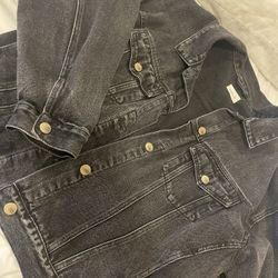 Black Jean Jacket