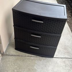 Three Drawer Dresser/ Nightstand