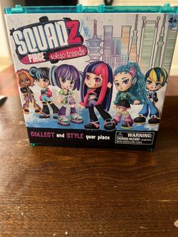NEW Never Opened Far Out Toys Squadz Place-Tokyo Trends Surprise Collectible dolls.