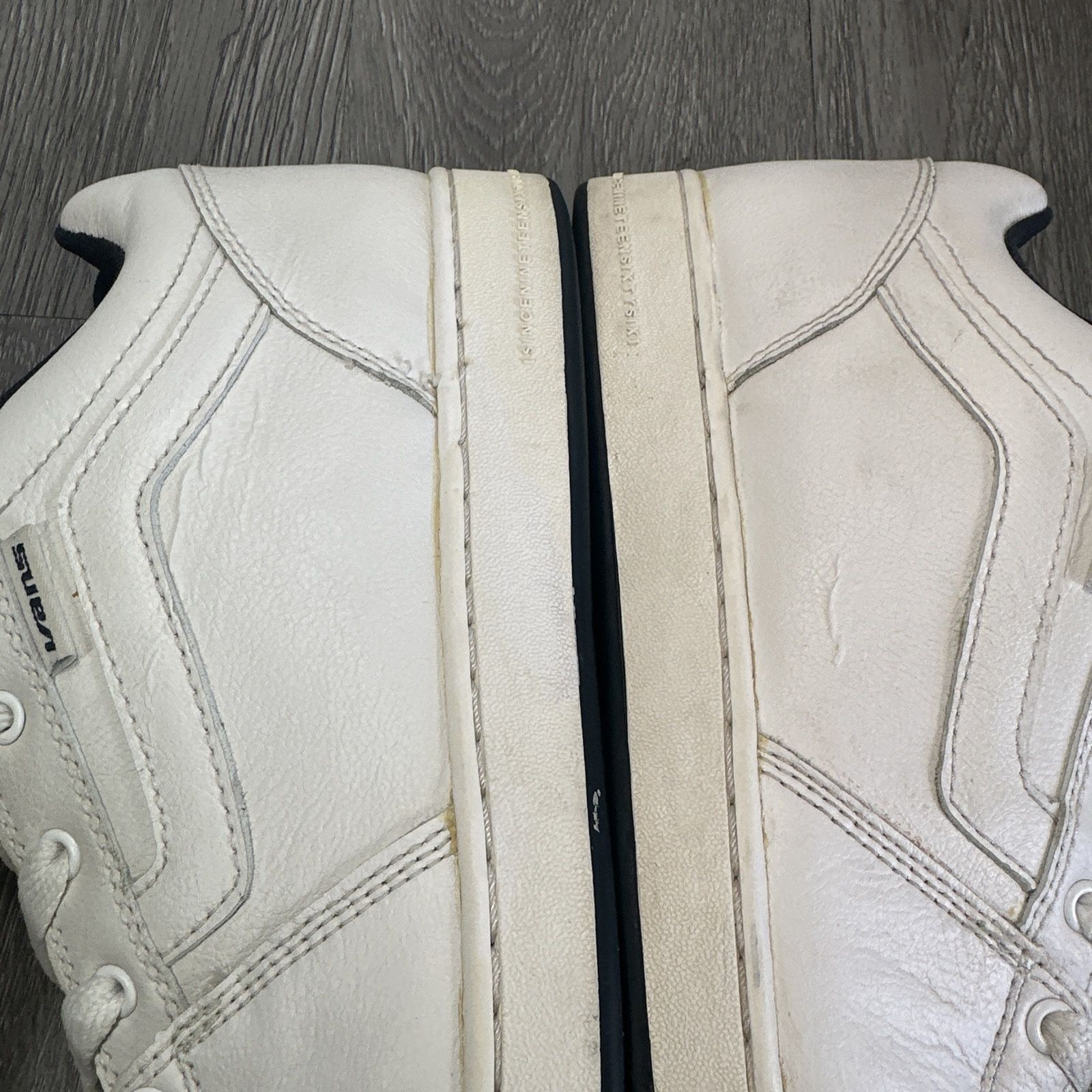 Vintage 90s Vans Dempsey Skateboarding Chunky Fat Tongue 