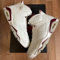 Jordan 6 Maroon Size 12