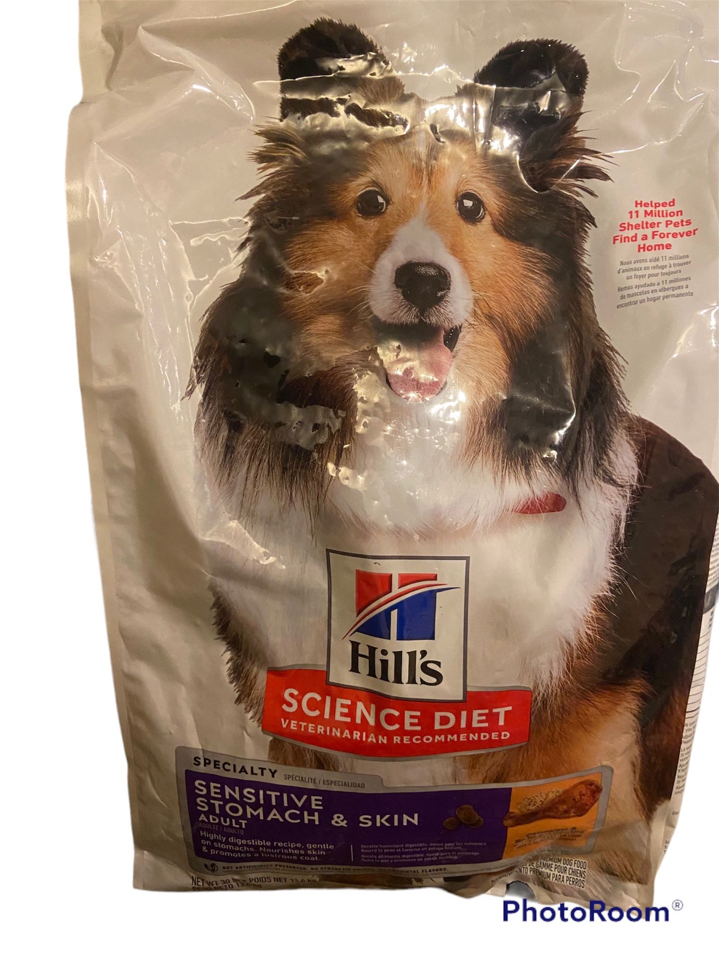 Hill’s Sensitive Stomach & Skin Adult 30lb