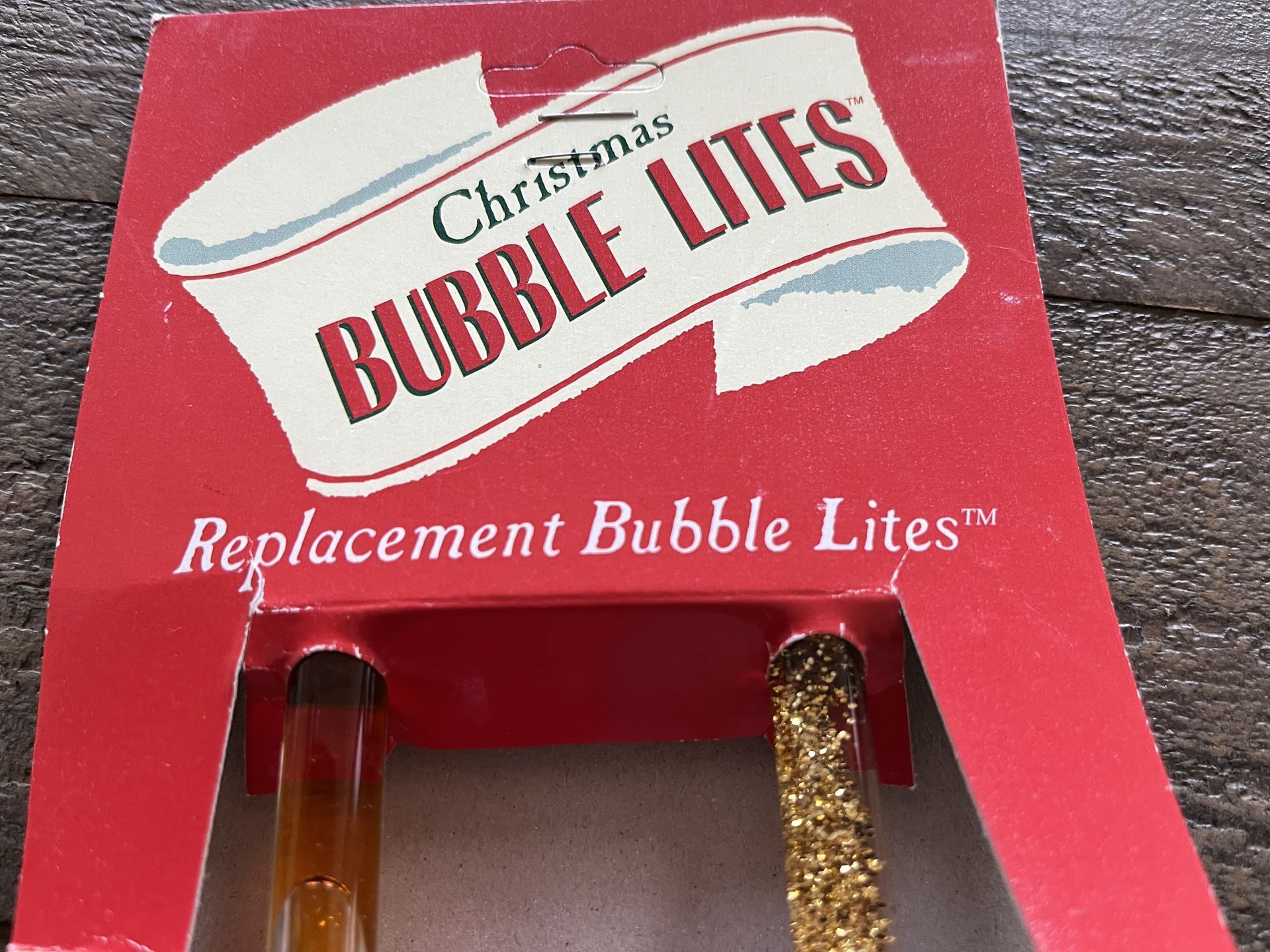 Vintage Bubble Lights Night Lights Set of 2 NEW in Package