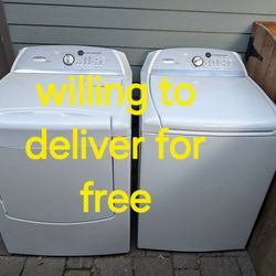 Whirlpool Washer And Electric Dryer Set Super Capacity 