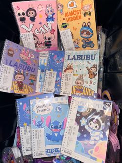Spiral notebook characters $3ea Mpu Walzem