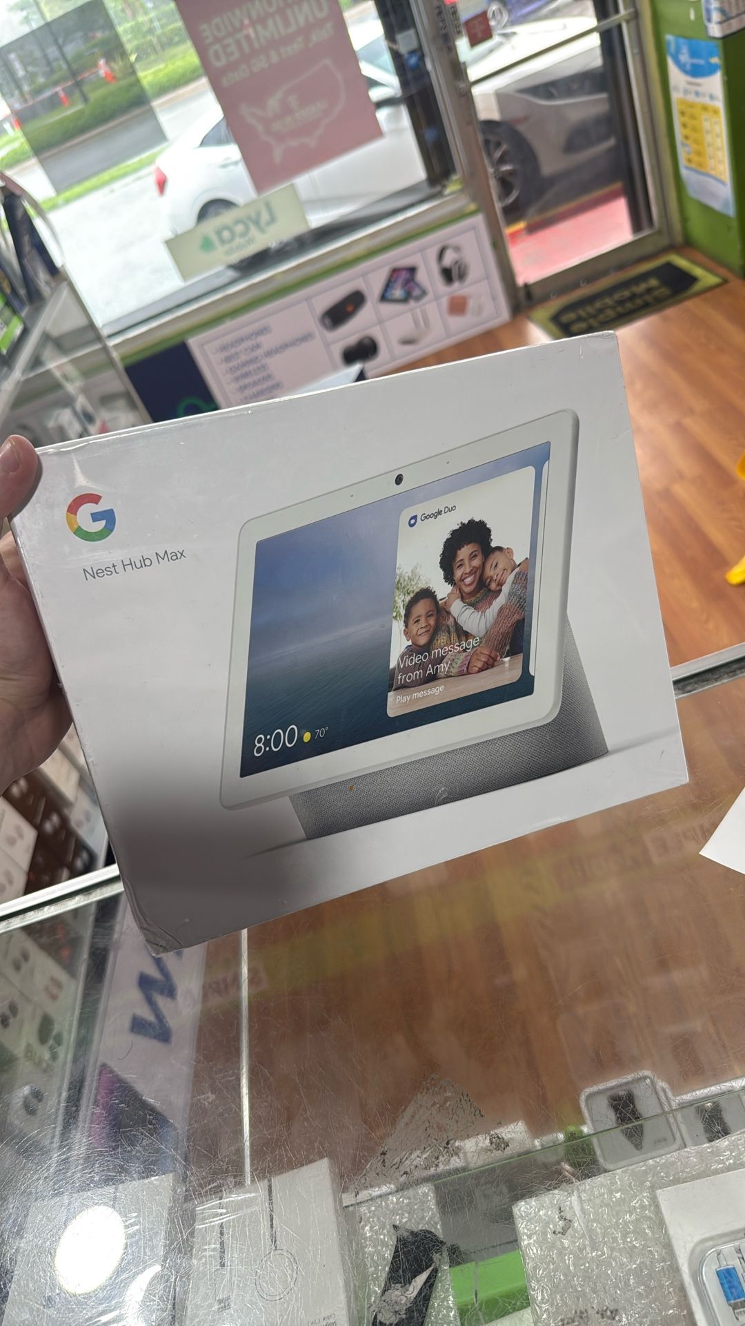 Google Nest Hub Max - Chalk