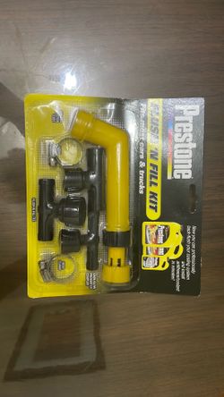 Automotive cooling system flush N Fill kit