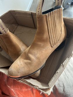 Suede Boots From Jalisco MX Size 9 Just Needs A Cleaning And Will Be Like Brand New