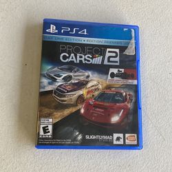 Sony PlayStation 4 Project Cars 2 Game 