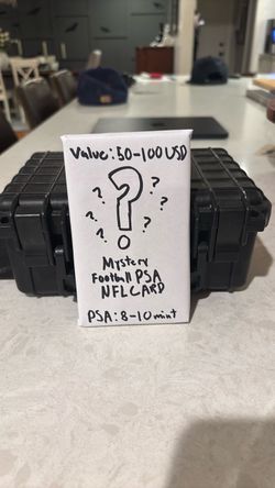 Mystery PSA Graded NFL Football Card