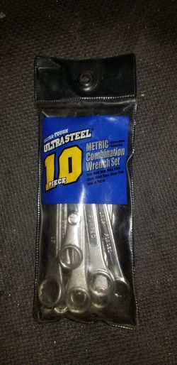 metric wrench 10 piece set