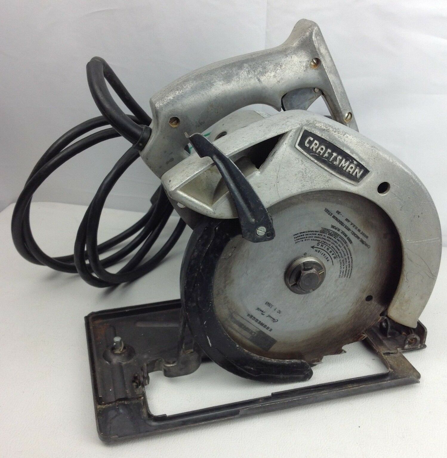 Vintage Sears CRAFTSMAN 7" Electric Circular Saw