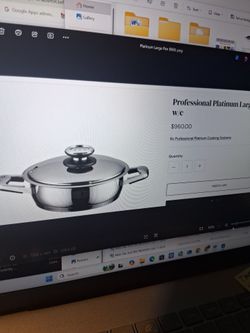 Platinum Cookware Proffesional Cooking Pans