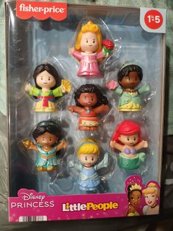 Little People Disney Princess Set Of 7  NEW IN BOX