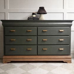 Stunning two tone  dresser / changing table / nursery / TV stand