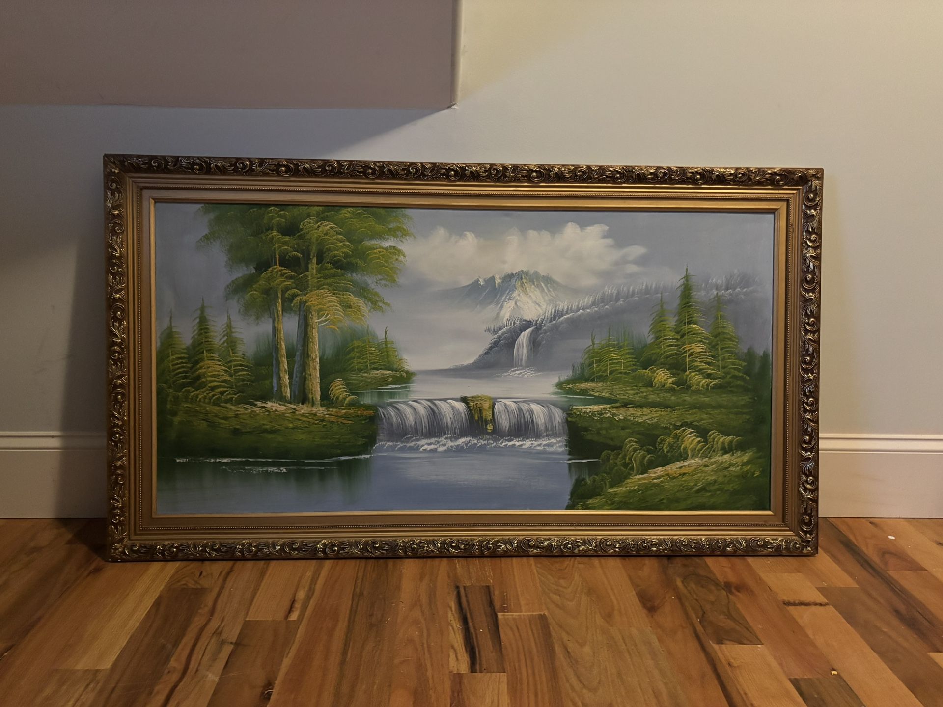 Painted Picture with Frame