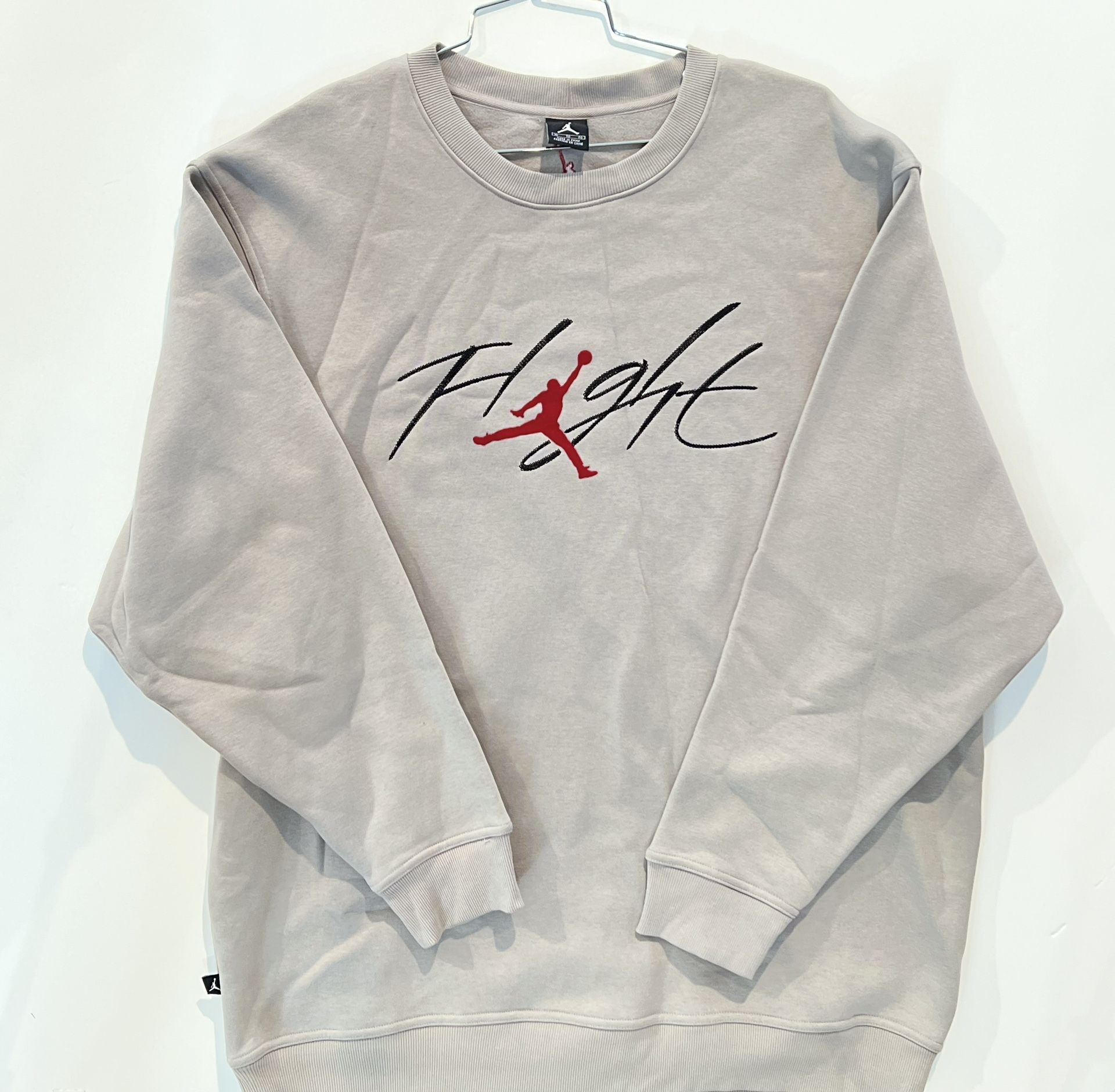 Air Jordan Crewneck Brushed Fleece Top Sz XL