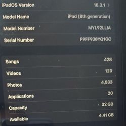 iPad Gen 8 And Case Like New 