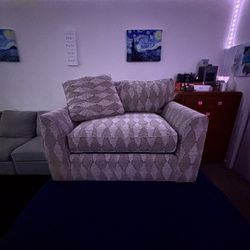 Deep-Seat Detroit Sofa Co. Lounge Chair - Excellent Condition