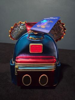 Disney Parks Loungefly 50th Dumbo’s Main Attraction Mickey Backpack