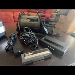 Vintage VHS Panasonic camcorder (SEE DESCRIPTION) 