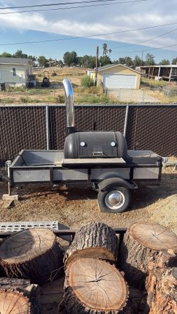 Smoker Barbecue Trailer