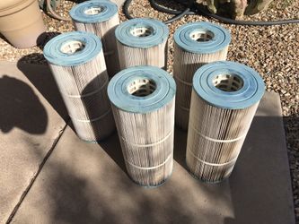 SIX 16” IN HEIGHT 7” WIDTH & 3” CENTER HOLE CARTRIDGES “MINT” - CONDITION ($75) OBO