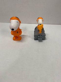 Snoopy NASA Astronaut McDonalds Happy Meal Toy Lot Pre Owned
