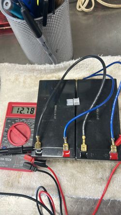 2 - 12V batteries for power wheels or electric scooters