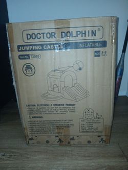 Doctor Dolphin Inflatable Jumping Castle