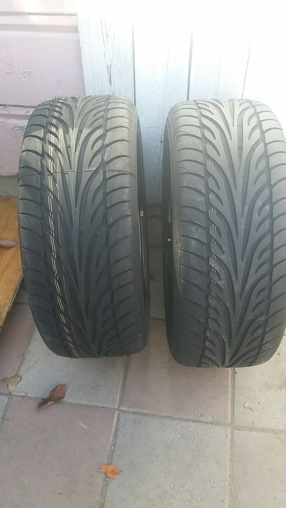 2 wheel with brand new tires