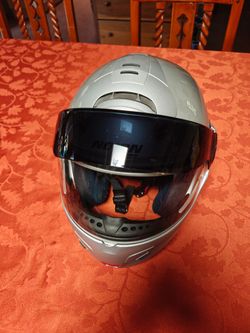 Nolan motorcycle helmet, medium.