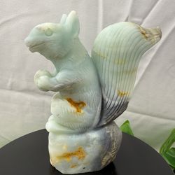 Rare Crystal Caribbean Calcite Squirrel