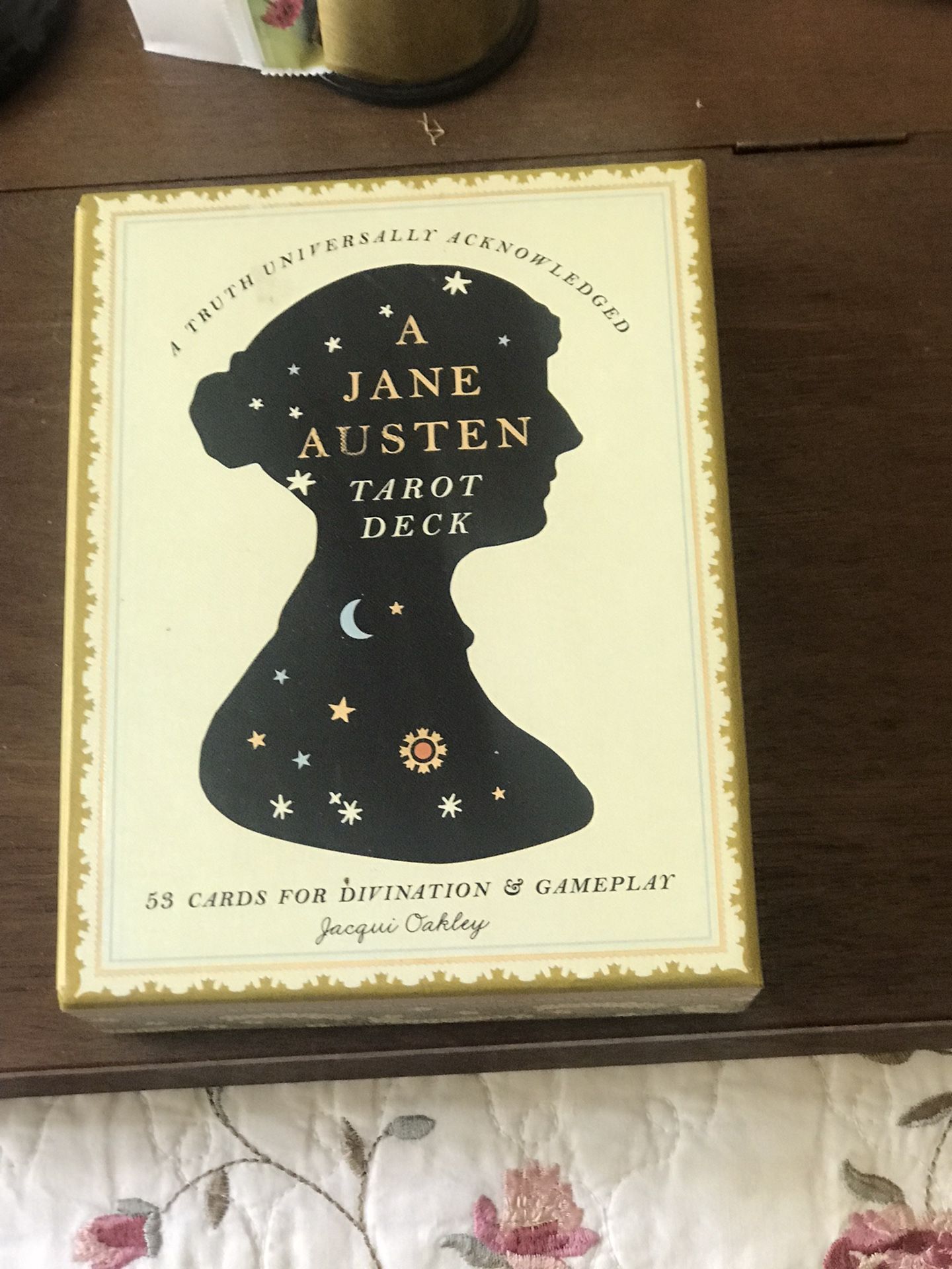 Tarot Game Set - Jane Austen Themed