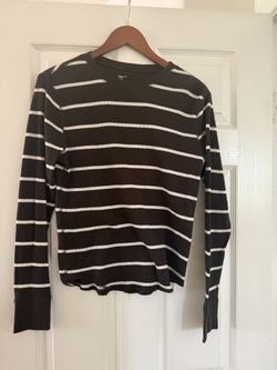 Gap Long Sleeve WAFFLE Knit THERMAL Top XS