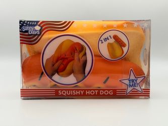 Sunny Days Squishy Hot Dog Toy