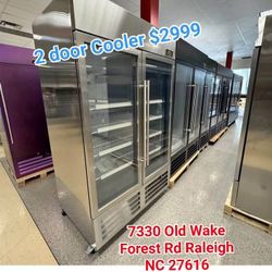 2 Door Cooler Glass Door 