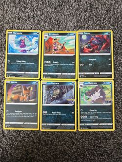 Pokémon TCG Card Lot of 6