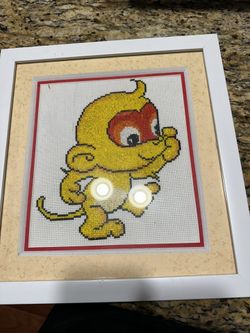 Monkey Picture Embroidery Frame