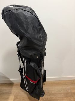 X9 ProSimmon Black Golf kit with Stand Bag with Rain Cover