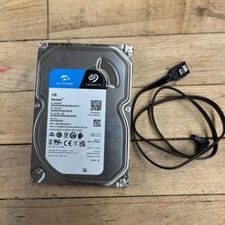 1 TB Skyhawk  hard drive