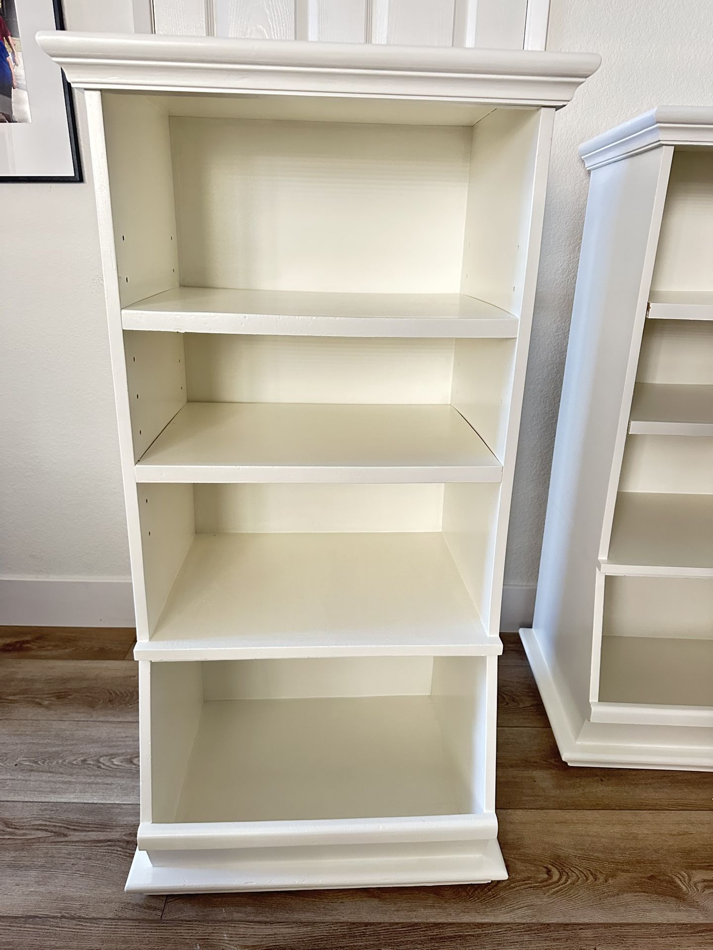 White Shelving Unit