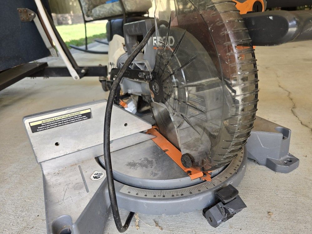 Ridgid Corded Miter Saw