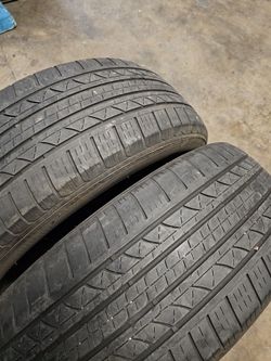 (TWO) 245 60 18 MILESTAR TIRES 65% THREAD  $100 INSTALLED 