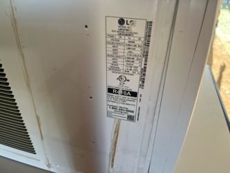 Lg window ac and heater works great
