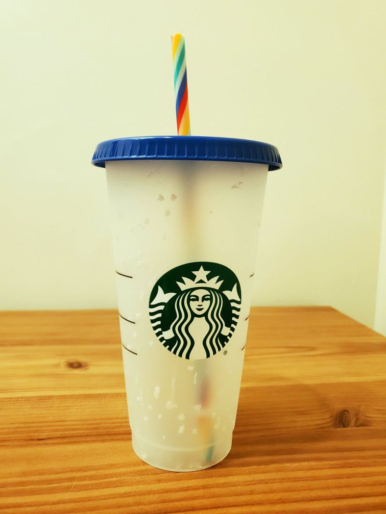 Starbucks Color Changing Confetti Cup