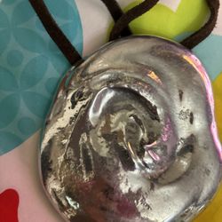 Is A Very Big Silver Necklace Is Very Rare And Antique 