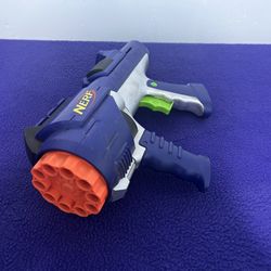 NERF Dart Tag Hyperfire Blue Barrel (Missing Darts)